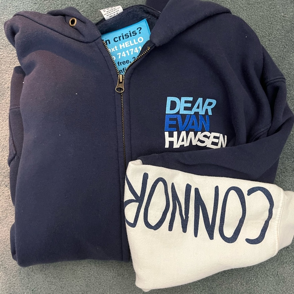 Dear Evan Hansen Zip up Hoodie